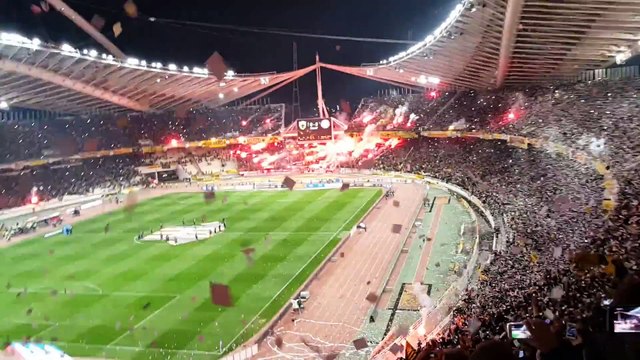 AEK - Olympiakos - amazing ultras 2015 Grecce Cup