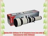 Opteka 650-2600mm High Definition Telephoto Zoom Lens