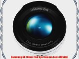 Samsung NX 10mm Fish Eye Camera Lens (White)