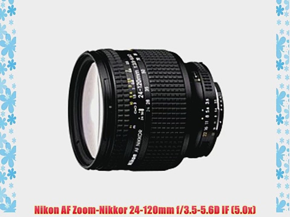 Nikon AF Zoom-Nikkor 24-120mm f/3.5-5.6D IF (5.0x)