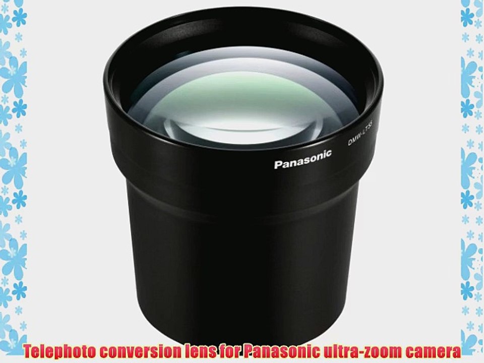 Panasonic DMW-LT55 55mm Tele Conversion Lens for Panasonic FZ7 FZ30 FZ18 and FZ50 Digital Cameras