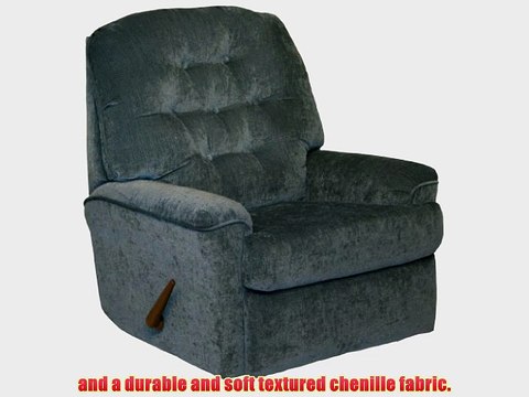 Catnapper Piper Rocker Recliner Small Scale Sky