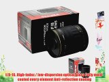 Opteka 500-1000mm f/8 High Definition Telephoto Mirror Lens for Canon EOS 1D 5D 6D 7D 10D 20D