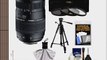 Tamron 70-300mm f/4-5.6 Di LD Macro 1:2 Zoom Lens with 3 UV/CPL/ND8 Filters   Tripod   Accessory