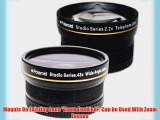 PLR Studio Series .43x High Definition Wide Angle Lens With Macro Attachment   PLR Studio Series