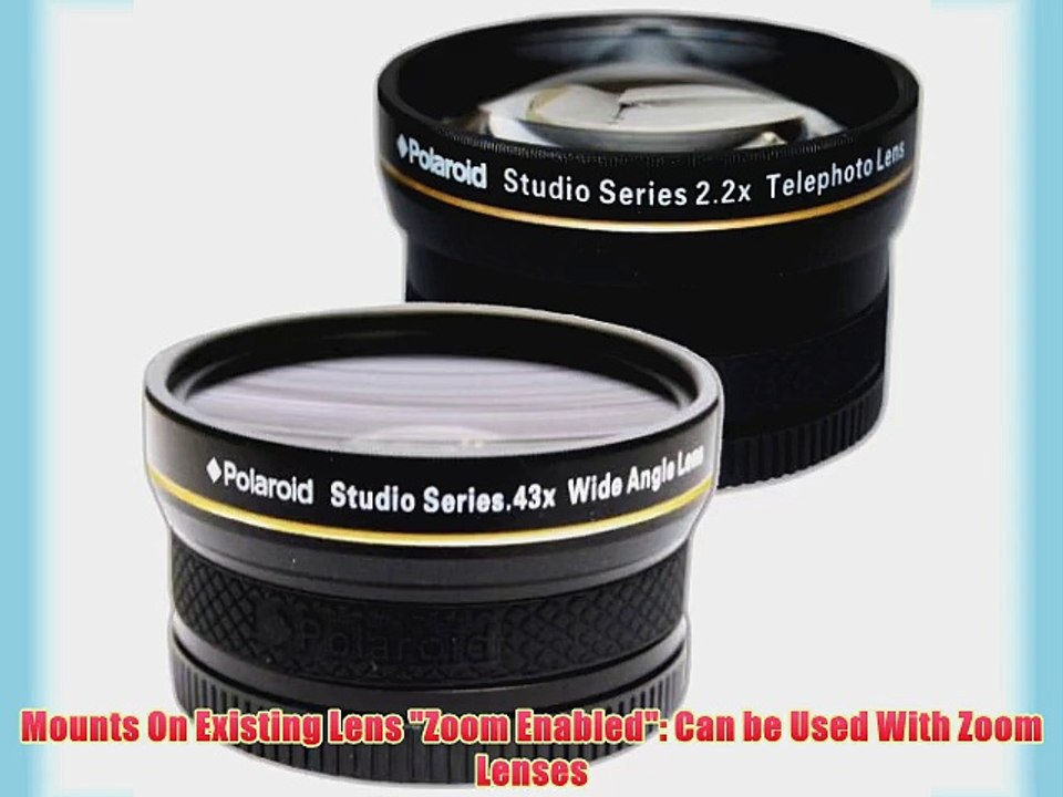 PLR Studio Series .43x High Definition Wide Angle Lens With Macro Attachment   PLR Studio Series