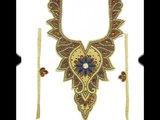 Get Pizazz Look with Heavy Embroidered Neck Patches From IndianBeautifulArt