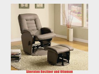 Sheraton Recliner and Ottoman
