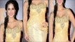 Hot Gal Sunny Leone Looking Sexy In Golden Dress @ Star Guild Awards 2014