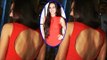Skinny Hot Tara Sharma Exposing Red Hot Back