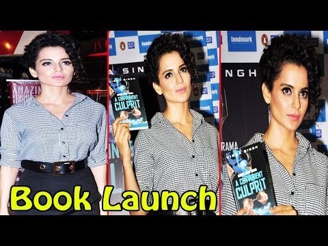 Kangana Ranaut Launched Book Convenient Culprit'