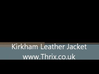Kirkham Designer Leather Jacket