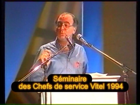 CLUB MED Serge Trigano - Vittel 94 séminaire chefs de service