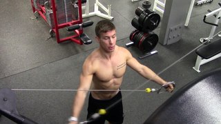 Weight Lifting Gloves | GymPaws | How To Do Reverse Cable Fly - Low to High
