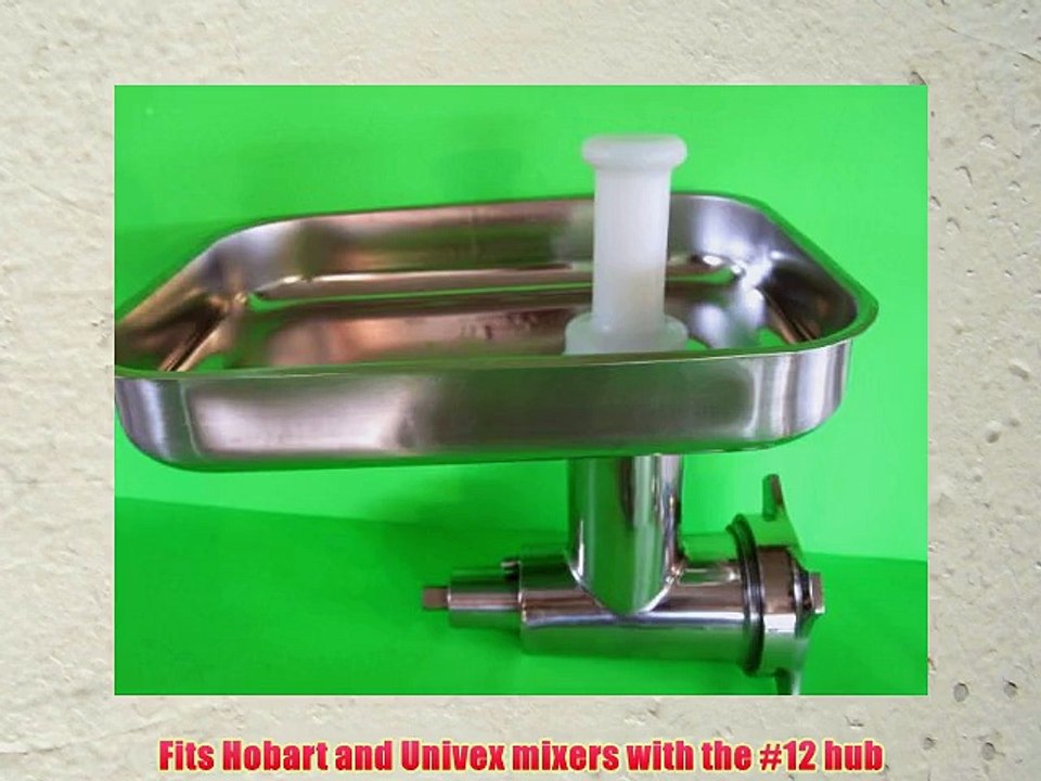 Size 12 Meat Grinder Attachment for Hobart A200 D300 A200t H600 A120