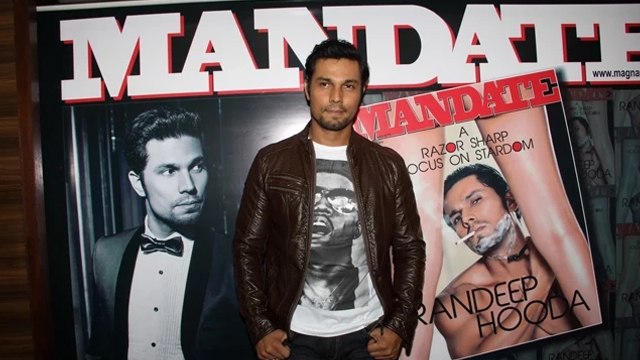 Randeep Hooda Unveils Mandate Magazine's Latest Issue !