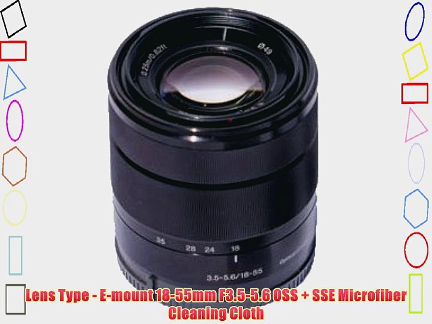 Sony Alpha SEL1855 E-mount 18 - 55mm F3.5-5.6 OSS Lens (Silver - Bulk  Packaging) - video Dailymotion