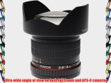 Rokinon FE14M-MFT 14mm F2.8 Ultra Wide Lens for Micro Four-Thirds Mount and Fixed Lens for