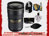 Nikon 24-70mm f/2.8G AF-S ED Zoom-Nikkor Lens with Backpack   3 Filter Kit for D3200 D3300