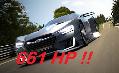 TESTS.   SUBARU VIZIV GT VISION     661 HP      gt6