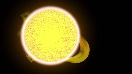 Les éruptions solaires