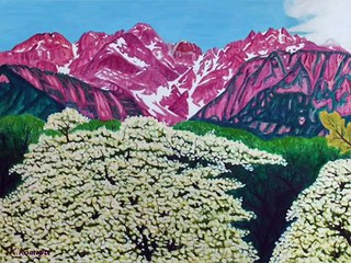 【穂高白百合荘】周辺絵画