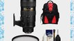Nikon 70-200mm f/2.8G VR II AF-S ED-IF Zoom-Nikkor Lens with Backpack   Hoya UV Filter   Cleaning