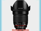 Samyang SY16M-S 16mm f/2.0 Aspherical Wide Angle Lens for Sony Alpha Cameras