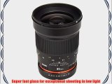 Bower SLY3514OD Wide-Angle 35mm f/1.4 Lens for Olympus 4/3 Digital Cameras