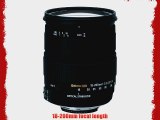 Sigma AF 18-200mm f/3.5-6.3 DC OS (Optical Stabilizer) Zoom Lens for Nikon Digital SLR Cameras