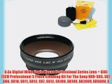 0.5x Digital Wide Angle Macro Professional Series Lens   DIGI TECH Professional 5 Piece Cleaning