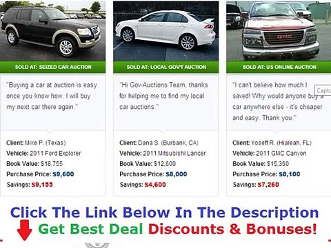 Gov Auctions Free Discount + Bouns