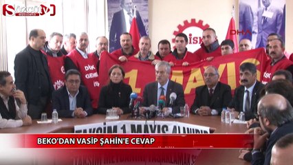 Beko'dan Vasip Şahin'e cevap