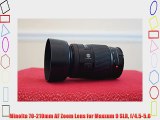 Minolta 70-210mm AF Zoom Lens for Maxxum 9 SLR f/4.5-5.6