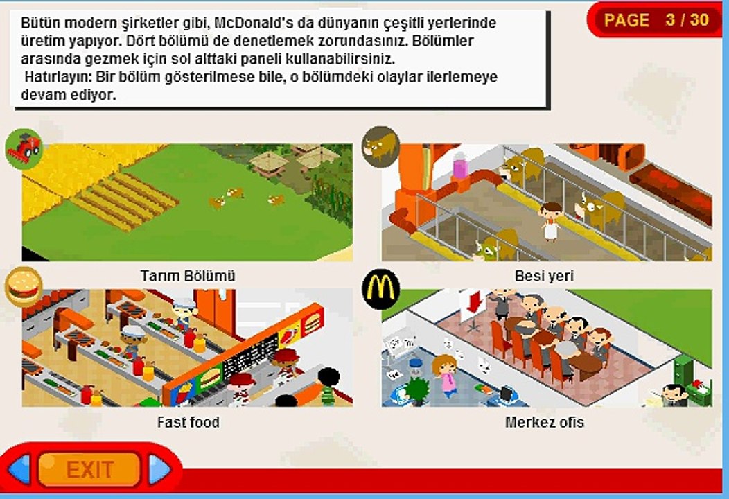 McDonalds Yönet Oyunu Nasıl Oynanır Oyun Çözümü - Akrep Oyun