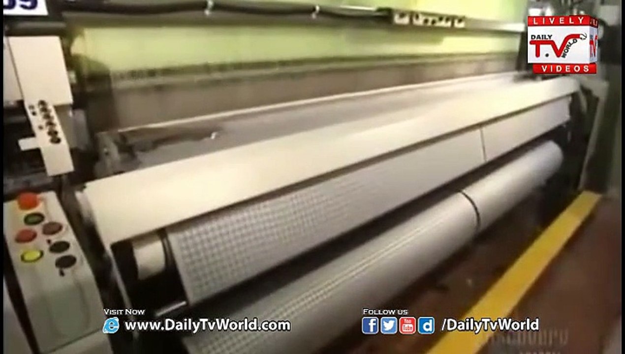 Fabric Manufacturing Amazing Video
