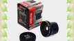 Opteka HD2 0.20X Professional Super AF Fisheye Lens for Canon Powershot S2 IS S3 IS