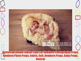 Buttercup Basket Stuffer Faux Fur Newborn Photography Props Newborn Photo Props Fabric Soft