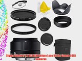 Sigma 30mm f/1.4 DC HSM Deluxe Lens Kit for Canon DSLR Cameras