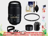 Nikon 55-300mm f/4.5-5.6G VR DX AF-S ED Zoom-Nikkor Lens with HB-57 Hood