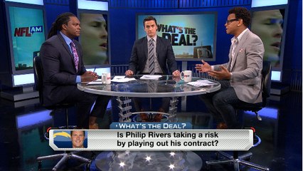 Is Philip Rivers taking a risk by playing out his contract?