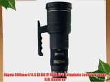 Sigma 500mm f/4.5 EX DG IF HSM APO Telephoto Lens for Canon SLR Cameras