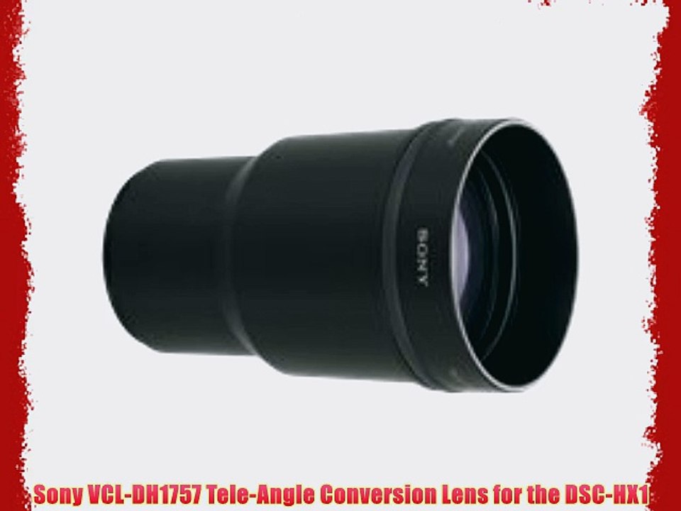 Sony VCL-DH1757 Tele-Angle Conversion Lens for the DSC-HX1