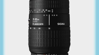 Sigma 70-300mm F4-5.6 DL Macro Super Lens for Nikon-AF Camera