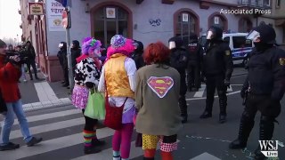 'Blockupy' Protests Erupt Outside ECB in Frankfurt