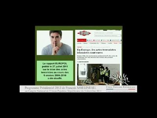 Asselineau sur l'Arnaque de la menace Terroriste Islamiste