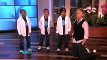 3 Amazing Kid Hip Hop Dancers on Ellen DeGeneres Show (10_04_2010)