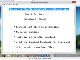 Microsoft Office(2010_2013_office 365) Activator(December 24)