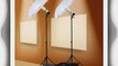 ePhoto 800 Watt Photography Studio Umbrella Cool Fluorescent Continuous Lighting Kit Set- 2