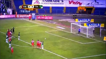 Harold Preciado Kicked the Penalty and Pierced the Net !